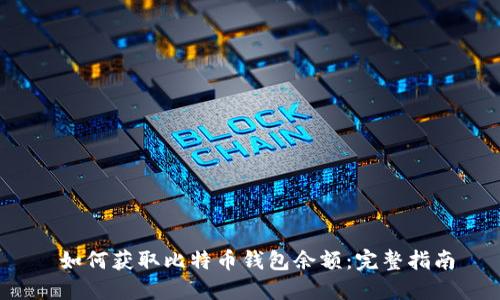  如何获取比特币钱包余额：完整指南