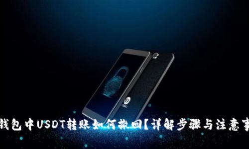 TP钱包中USDT转账如何撤回？详解步骤与注意事项